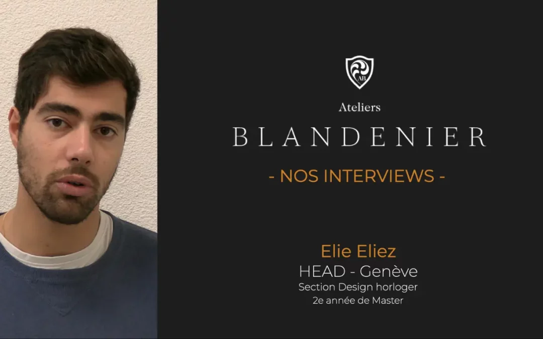 Nos visites, nos interviews : Elie Eliez