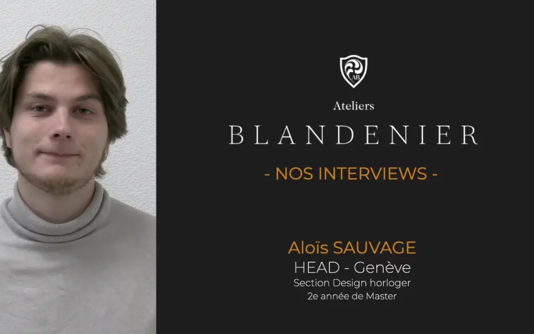 Nos visites, nos interviews : Aloïs Sauvage