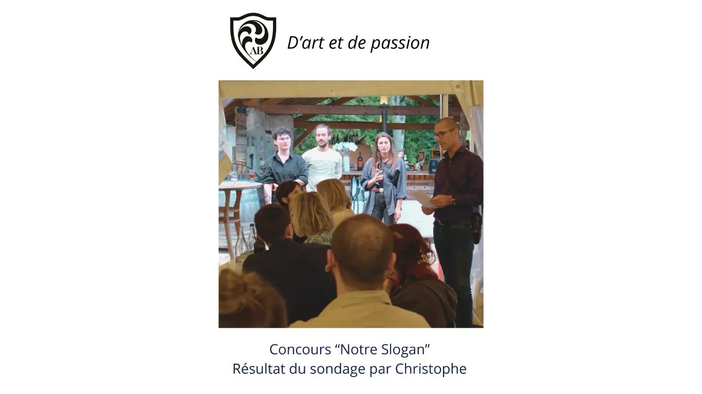 "Notre Slogan" Ateliers Blandenier : concours "Notre Slogan"